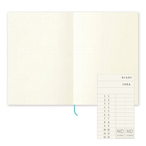 Midori Md Notebook Journal A5 Dot Grid Nomado Store