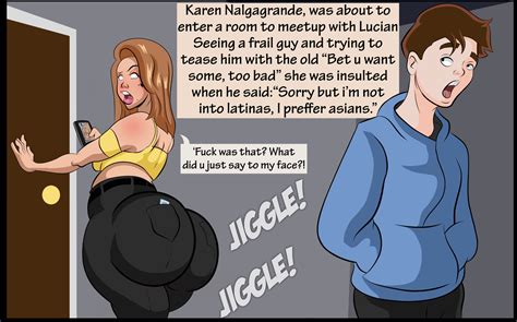 Rule 34 Annoyed Big Ass Bottom Heavy Bouncy Streets Comic Bubble