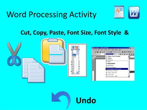 Ppt Word Processing Activity Powerpoint Presentation Free Download
