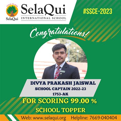 12th Cbse Board Result 2020 Selaqui International School