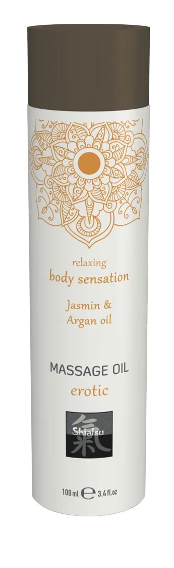 Shiatsu Massage Oil Erotic Jasmin And Argan Oil 100ml Au Afterpay And Zip Pay