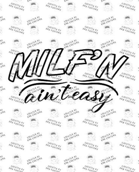 Milfn Aint Easy Milf Mom Id Like To Fuck Swinger Club Wear Pineapple Swingers Svg