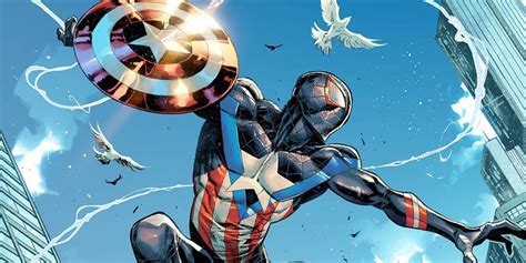 Miles Morales Becomes Captain America In Stunning New Marvel Cover
