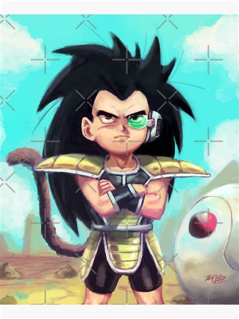 Kid Raditz Deploy Poster For Sale By Markclarkii Redbubble