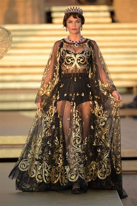 Dolce Gabbana S Alta Moda Takes Us To The Olympus Of Fashion Vogue