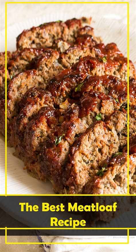 In a large bowl, combine the ground beef, eggs, milk, breadcrumbs, onion, burger seasoning, and 1/2 cup of ketchup. The Best-Meatloaf Recipe | Healthyrecipes-04