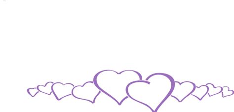 Purple Heart Heart Clipart Purple And Flowers With Black Background