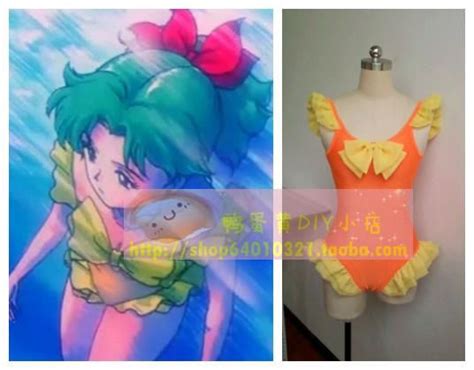 Sailor Moon Neptune Kaiou Michiru Cosplay Bikini Japan Anime Swimwear Hot Sex Picture