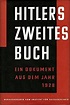 Hitlers zweites Buch: Amazon.de: Adolf Hitler, Gerhard L. Weinberg: Bücher