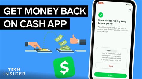 How To Get Money Back On Cash App Tech Insider Youtube