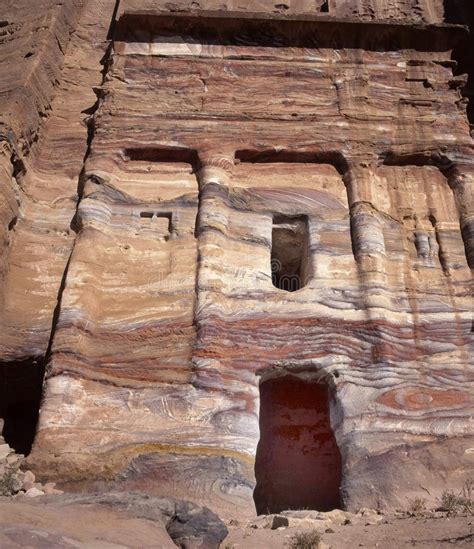 Palace Tomb At Petra Jordan Stock Photo Image Of Arab