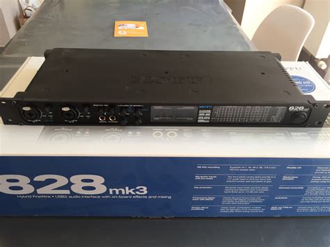 828 Mk3 Hybrid Motu 828 Mk3 Hybrid Audiofanzine