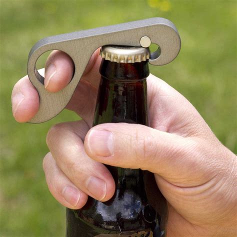One Handed Beer Bottle Opener Unique Christmas Ideas For Brother