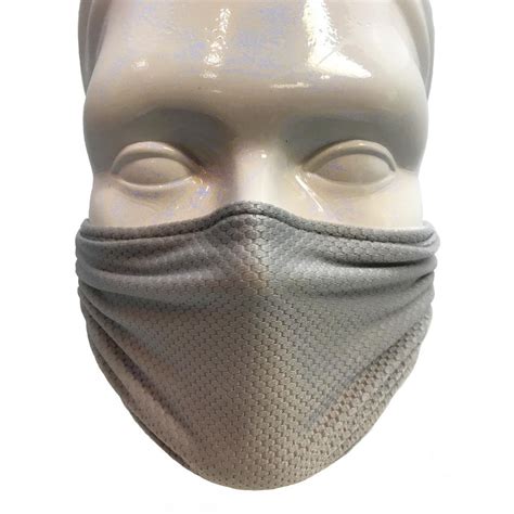 Multipurpose Washablereusable Dust Pollen And Germ Mask In Sliver Ame30 The Home Depot