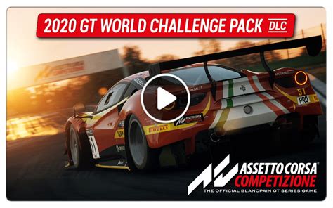 Assetto Corsa Competizione Update V 1 6 2020 GT World Challenge