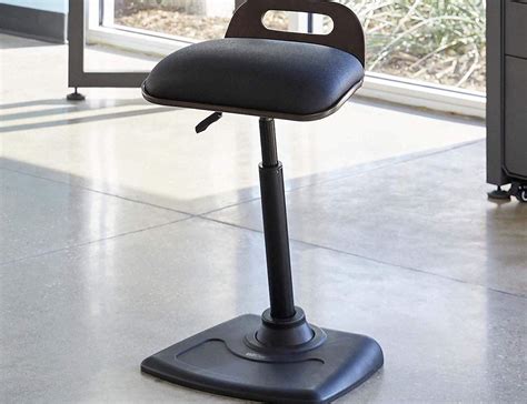 A standing desk stool, also known as a standing desk chair can be found at any office furniture store and most the supermarkets. VARIChair Pro Standing Desk Chair » Gadget Flow