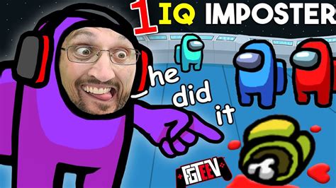 Among Us But With A 1 Iq Imposter Me Fgteev Mad Sus 10x Multiplayer