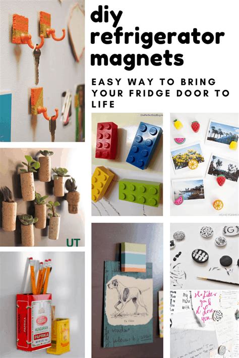 28 Crazy Cool Diy Refrigerator Magnets That Will Look Great On Your Fridge
