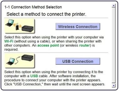 Connect a usb cable to the computer and printer.the installer will detect that the printer has been connected. Tips and tricks on How to set up canon wireless printer