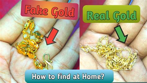 How To Know Gold Is Real How To Know Spot Fake Gold How To Tell