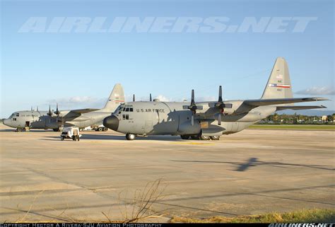 Lockheed C 130h Hercules L 382 Usa Air Force Aviation Photo