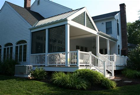 Covered Porch Addition Traditional Porch New York By John Gehri