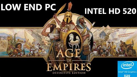 Make sure you are signed in with the account that owns age of empires ii: Age of Empires Definitive Edition Intel HD 520 Low End PC ...