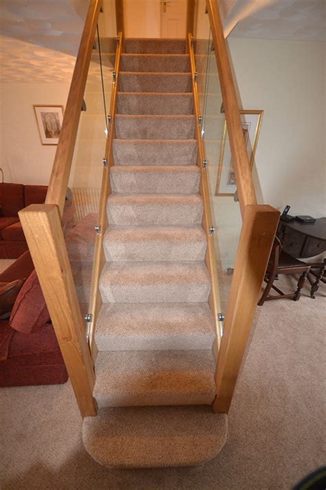 Single Flight Bespoke Staircase Sussex Jla Joinery