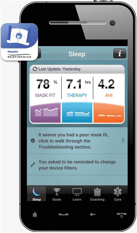 I have this app for ipad and iphone for travel and naps. Philips Respironics SystemOne REMstar Auto 560 CPAP ...