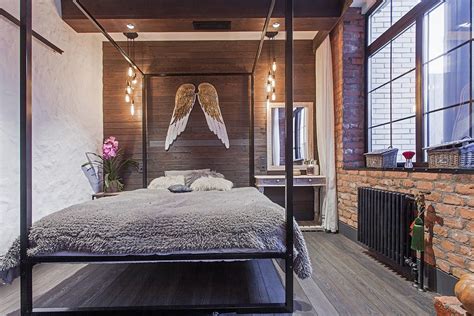 15 Compelling Industrial Bedroom Interior Designs That