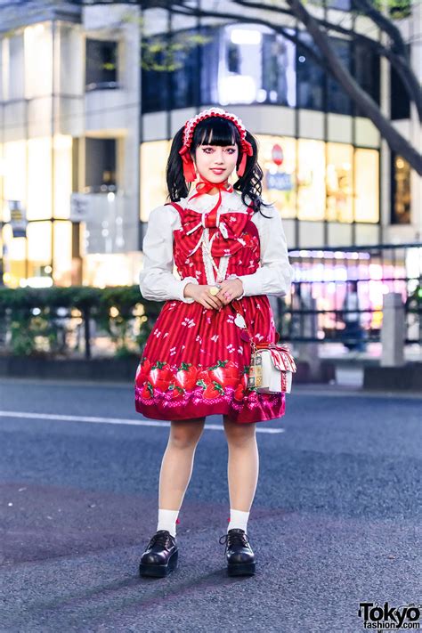 Sweet Lolita Streetwear Style In Harajuku Tokyo Fashion
