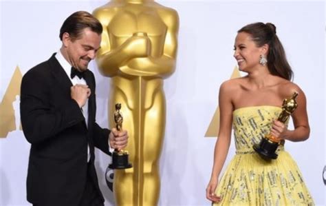 Leonardo Dicaprio Y Alicia Vikander Entre Los Presentadores De Los Óscar Evafm El Pecado De