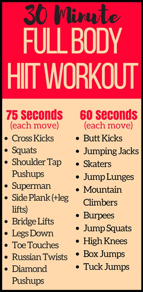 Amazing 30 Minute Full Body At Home Hiit Workout Runnin For Sweets