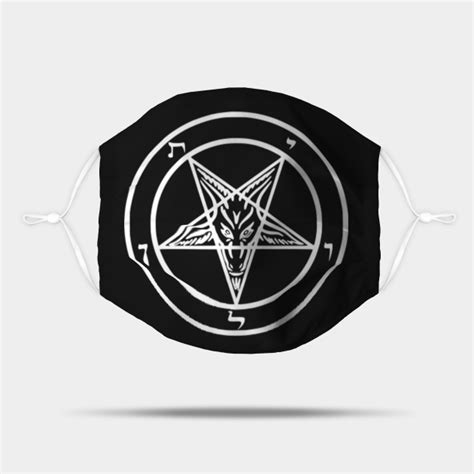 Sigil Of Baphomet Satanic Pentagram Pentagram Mask Teepublic