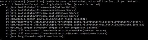 Nuvotifier allows your server to be notified when a vote is made on a minecraft server top list. NuVotifier - Votifier with more robust code and vote forwarding - Plugin Releases - Sponge Forums