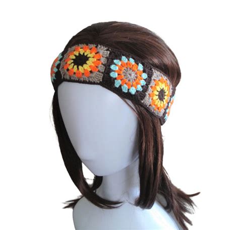Hippie Headband Boho Headband Hippie T Womens Etsy