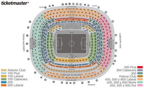 Estadio Azteca México Tickets Schedule Seating Chart