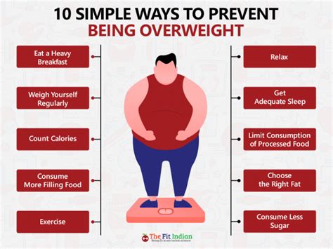 top 10 ways to prevent overweight