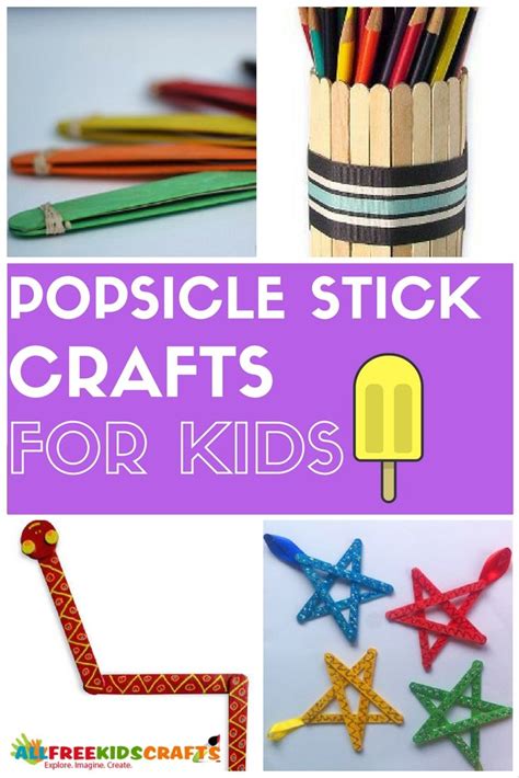 What To Make With Popsicle Sticks 50 Fun Crafts For Kids Fun Crafts