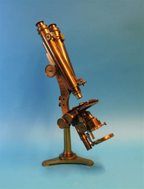 Compound Achromatic Microscope With Wenham Binocular Stichting Voor