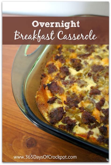Recipe For Overnight Breakfast Casserole With Oakdell Eggs