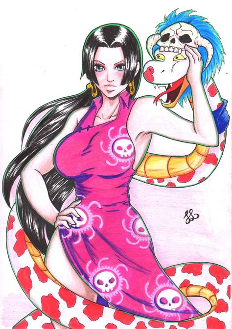 Boa Hancock One Piece By Julio Leo On Deviantart