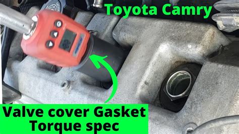 How To Replace Cylinder Head Cover Gasketseal For Toyota Camry Valve