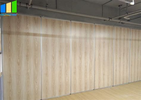 Aluminium Movable Partition Walls Sliding Folding Active Sound Isolation Wall