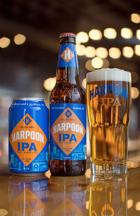 Harpoon Brewery Unveils New Look For Flagship Harpoon Ipa Absolute Beer