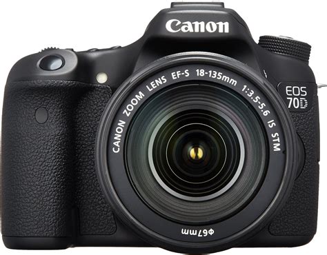 Canon Eos 70d Digital Slr Camera With 18 135mm Stm Lens