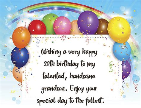 Happy Birthday Wishes For Year Old Grandson Best Birthday Messages Dailyfunnyquote