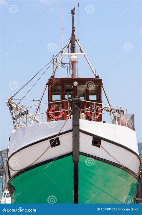 Fishing Trawler In A Dry Dock Editorial Photo Image Of Fishermen