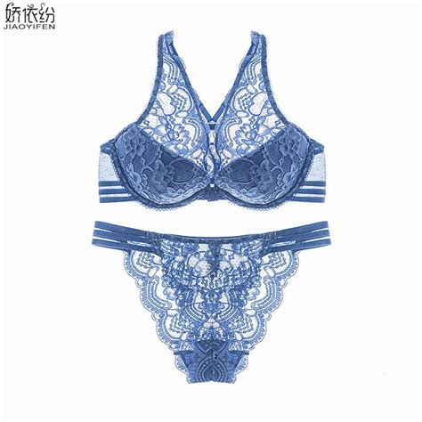 Sexy Lace Bra Set Embroidery Underwear Girl Breathable Thin Aliexpress