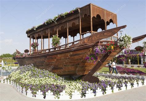 Flower Park In Dubai Dubai Miracle Garden United Arab Emirates
